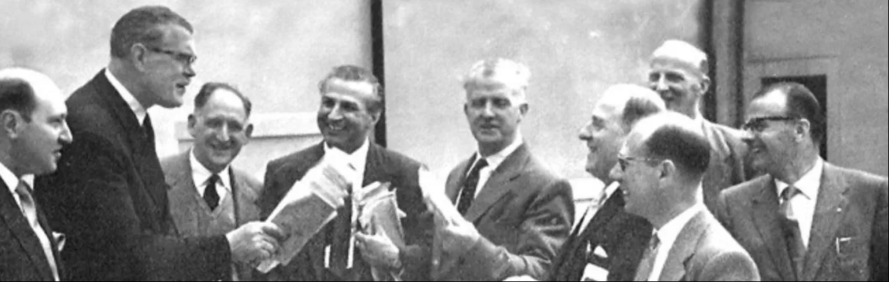 Thornton Sugar colleagues in the 1980s